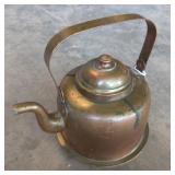 Vintage Copper Tea Pot w/ Handle