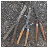 3x Hedge Trimmers
