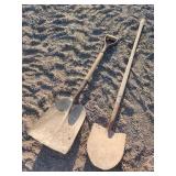 Round Head Shovel & Small Snow Shovel