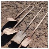 4x Shovels