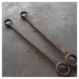 2x 21 Inch, 1 7/16 Inch Box Wrenches