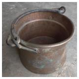 Copper Pot w/ Steel Handle