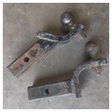 3x Tow Hitches w/ 2 Inch Balls