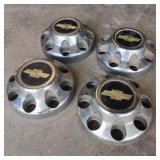 4x Chevrolet Hub Caps