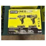 Ryobi 18V One + HP Brushless 2 Tool Combo Kit, inv #c250974