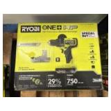 Ryobi 18V One+ HP 1/2in Hammer Drill Kits, 2pcs, inv #c250977, 251010