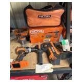 Assorted Ridgid 18V Tools, 4pcs, Tools Only, inv #t02086