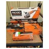 Assorted Ridgid 18V Tools, Tools only, 6pcs, inv #t01336 Assorted Ridgid 18V Tools, Tools only, 6pcs, inv #t01336