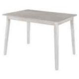 ZNTS Farmhouse Rustic Wood Dining Table, 44in x 31in x 30in ZNTS Farmhouse Rustic Wood Dining Table, 44in x 31in x 30in
