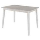 ZNTS Farmhouse Rustic Wood Dining Table, 44in x 31in x 30in