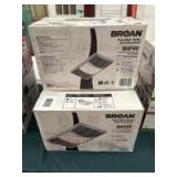 Broan BHF80 Vent Fans with Heater, 3pcs Broan BHF80 Vent Fans with Heater, 3pcs