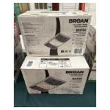 Broan BHF80 Vent Fans with Heater, 3pcs