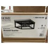 Home Decorators Collection Boswell Quarter Flushmount Light Home Decorators Collection Boswell Quarter Flushmount Light