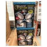 Beyond Bright 4 Panel LED Garage Light, 2pcs