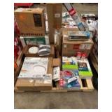 Assorted Household Fixtures, contents of Pallet