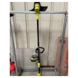 Ryobi 18V String Trimmer, Includes Battery and Charger, inv #c231039 Ryobi 18V String Trimmer, Includes Battery and Charger, inv #c231039