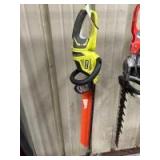 Ryobi 18V Hedge Trimmer, Tool Only, inv #c21289 Ryobi 18V Hedge Trimmer, Tool Only, inv #c21289