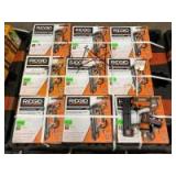 Ridgid 1 1/2in Finish Staplers, 10pcs, All tested and in good working condition, inv #c25$1161