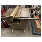 Vega 10in Tilting Arbor Table Saw, model 125