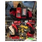 Milwaukee M18 2 Tool Combo Kit, includes Battery and Charger, inv #t01302 Milwaukee M18 2 Tool Combo Kit, includes Battery and Charger, inv #t01302