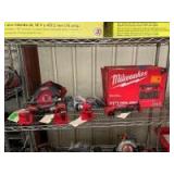 Assorted Milwaukee M18 Power Tools, 6pcs, Includes (4) Batteries, inv #240646 Assorted Milwaukee M18 Power Tools, 6pcs, Includes (4) Batteries, inv #240646