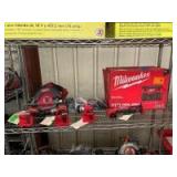 Assorted Milwaukee M18 Power Tools, 6pcs, Includes (4) Batteries, inv #240646