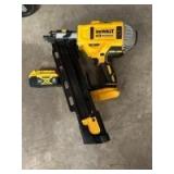 DeWalt 20V 21 Degree Round Head Framing Nailer, Includes Battery and Charger, inv #c250399 DeWalt 20V 21 Degree Round Head Framing Nailer, Includes Battery and Charger, inv #c250399