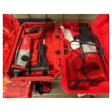 Milwaukee Rotary Hammer and Saw Zall, 2pcs, inv #c171304, 250599 Milwaukee Rotary Hammer and Saw Zall, 2pcs, inv #c171304, 250599