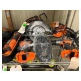 Ridgid 18V Power Tools, Includes battery and Charger, 5pcs, inv #c240780