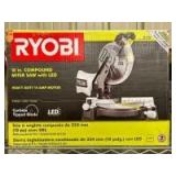 Ryobi 10in Miter Saw with LED, inv #c240589 Ryobi 10in Miter Saw with LED, inv #c240589