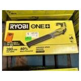 Ryobi 18V One+ Jet Fan Blower, includes Battery and Charger, inv #c250610