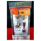 Defiant Door Handleset with Mushroom Knob