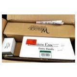 Weslock Door Handleset with Carlow Lever