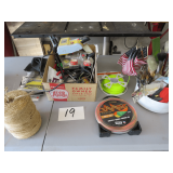 Paint Bruch Caddy with misc. Items