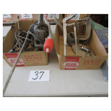 Electric Drill and Clamps