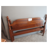 Bed and Bookshelf