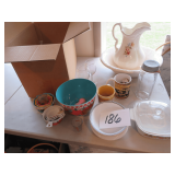 Pitcher & Bowl and Pioneer Items