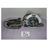 Black & Decker Jig Saw & Handyworks 7 1/4'
