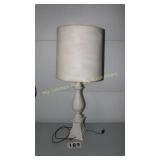 MCM White Lamp 38' T with Finale