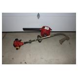 Homelite Gas Powered Leaf Blower & Weed Eater