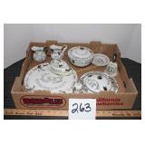25th Anniversary Plates, Salt & Pepper, Creamer,