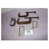 C Clamps, 6', 4', 3'