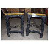 Plastic Saw Horses