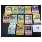 Pokemon Discovery-13 different cards, vintage