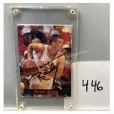 Damon Bailey Autographed 1994 Classic Promo Card