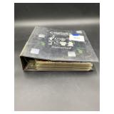 Black 3-in Baskebball Card Album; Basketball 80'S