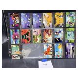 Pokemon Topps 2000 TV Animaiton series 2 EP set,