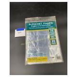 9-pocket pages-35 pages sealed