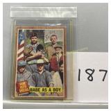 Babe Ruth Babe as  Boy #135