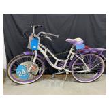 24' Wheel Schwinn Riverside Purple and White Bike